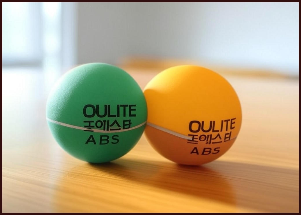 OULITE 로이마스터 ABS 탁구공 2종 세트
