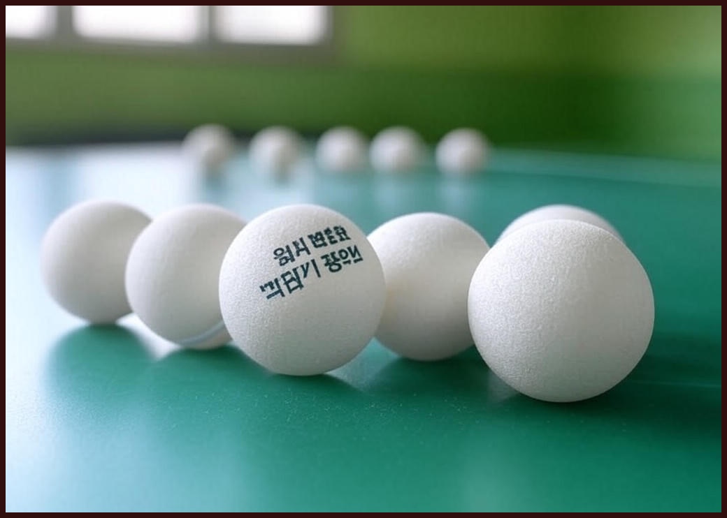 엑시옴 브라보 플러스 ITTF 6입 경기용 탁구공 3세트, 3세트, 6개입, 화이트